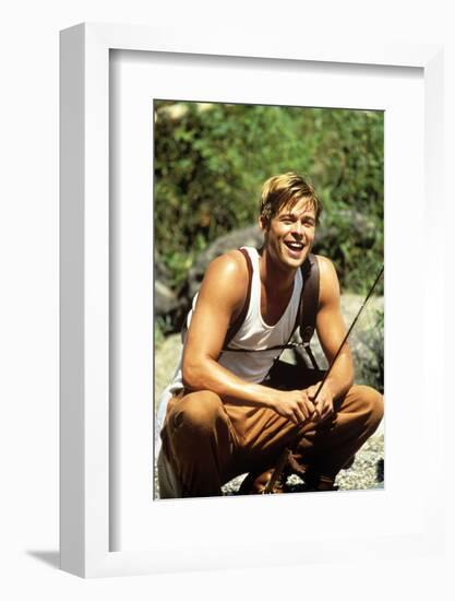 BRAD PITT. "A RIVER RUNS THROUGH IT" [1992], directed by ROBERT REDFORD.-null-Framed Photographic Print