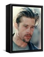 BRAD PITT. "Kalifornia" [1993], directed by DOMINIC SENA.-null-Framed Stretched Canvas