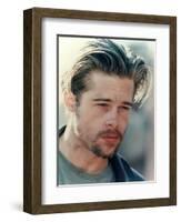 BRAD PITT. "Kalifornia" [1993], directed by DOMINIC SENA.-null-Framed Photographic Print