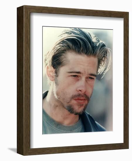 BRAD PITT. "Kalifornia" [1993], directed by DOMINIC SENA.-null-Framed Photographic Print