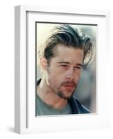 BRAD PITT. "Kalifornia" [1993], directed by DOMINIC SENA.-null-Framed Photographic Print