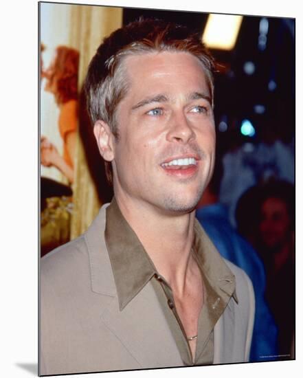 Brad Pitt-null-Mounted Photo