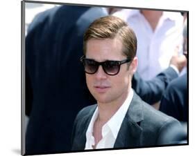 Brad Pitt-null-Mounted Photo