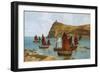 Bradda Head, Port Erin, I of Man-Alfred Robert Quinton-Framed Giclee Print