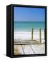 Bradenton Beach, Anna Maria Island, Florida, USA-Fraser Hall-Framed Stretched Canvas