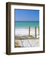 Bradenton Beach, Anna Maria Island, Florida, USA-Fraser Hall-Framed Premium Photographic Print