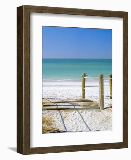 Bradenton Beach, Anna Maria Island, Florida, USA-Fraser Hall-Framed Photographic Print