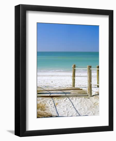 Bradenton Beach, Anna Maria Island, Florida, USA-Fraser Hall-Framed Photographic Print