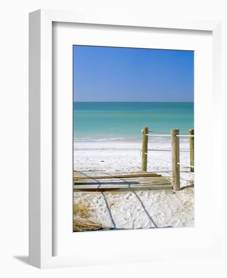 Bradenton Beach, Anna Maria Island, Florida, USA-Fraser Hall-Framed Photographic Print