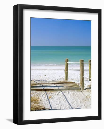 Bradenton Beach, Anna Maria Island, Florida, USA-Fraser Hall-Framed Photographic Print