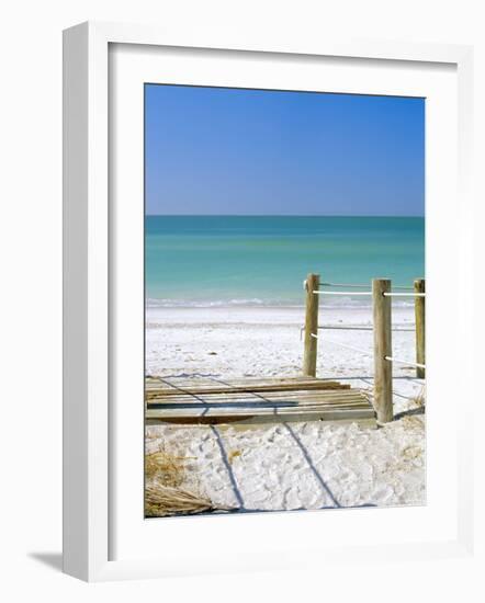 Bradenton Beach, Anna Maria Island, Florida, USA-Fraser Hall-Framed Photographic Print