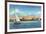 Bradenton, Florida - Sailboat on Manatee River-Lantern Press-Framed Art Print