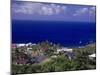 Brades Town View from Baker Hill, Montserrat-Walter Bibikow-Mounted Photographic Print