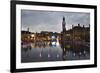 Bradford City Park and Garden of Light Display, Centenary Sq, Bradford, West Yorkshire, England, UK-Mark Sunderland-Framed Photographic Print