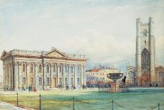 The Senate House at Cambridge University-Bradford Rudge-Framed Stretched Canvas