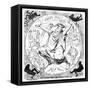 Bradlaugh Cartoon-Harry Furniss-Framed Stretched Canvas