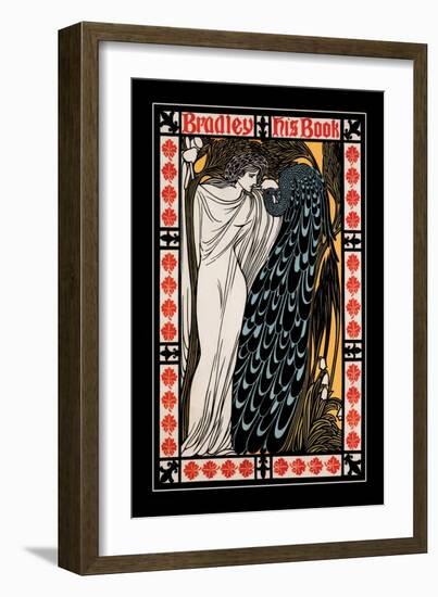 Bradley, His Book: The Kiss-Will H. Bradley-Framed Art Print