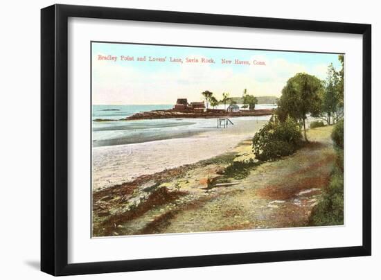 Bradley Point, New Haven, Connecticut-null-Framed Art Print