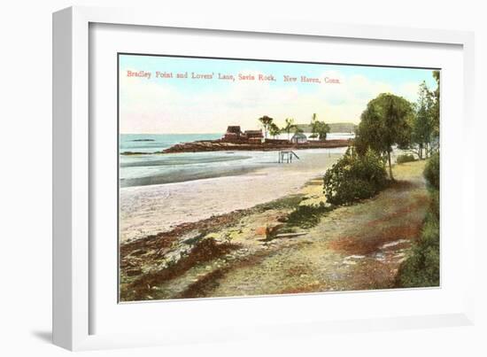 Bradley Point, New Haven, Connecticut-null-Framed Art Print