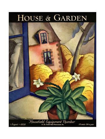 House & Garden Cover - August 1928