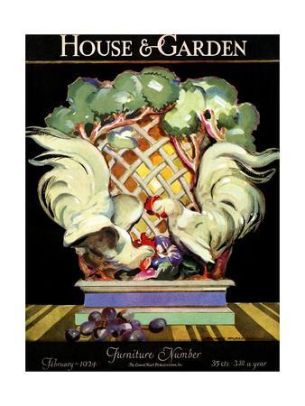 House & Garden Cover - February 1924