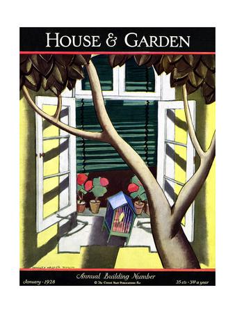 House & Garden Cover - January 1928