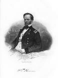 Admiral David Farragut, Us Navy Officer in the American Civil War, 1862-1867-Brady-Stretched Canvas