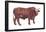 Braford Bull, Beef Cattle, Mammals-Encyclopaedia Britannica-Framed Poster