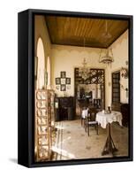 Braganza House, an Old Portuguese House, Goa's Largest Private Dwelling, Chandor, Goa, India-R H Productions-Framed Stretched Canvas