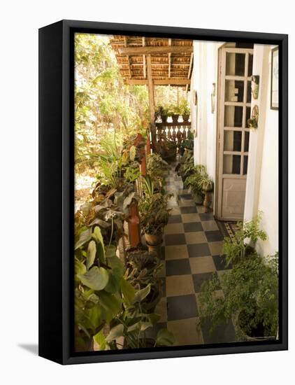 Braganza House, an Old Portuguese House, Goa's Largest Private Dwelling, Chandor, Goa, India-R H Productions-Framed Stretched Canvas