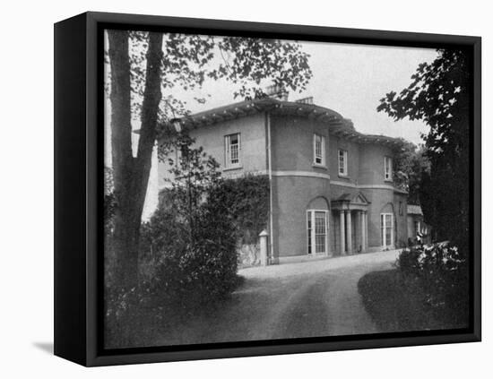 Braganza House, the Bishop's Palace, Carlow, Ireland, 1924-1926-Valentine & Sons-Framed Stretched Canvas