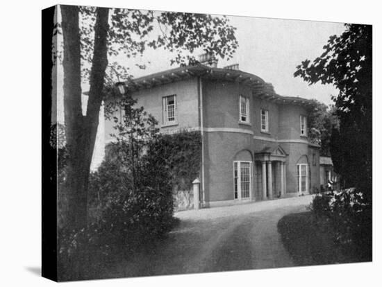 Braganza House, the Bishop's Palace, Carlow, Ireland, 1924-1926-Valentine & Sons-Stretched Canvas