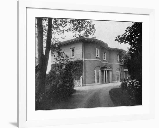 Braganza House, the Bishop's Palace, Carlow, Ireland, 1924-1926-Valentine & Sons-Framed Giclee Print