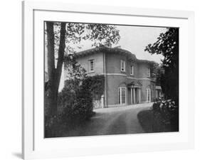 Braganza House, the Bishop's Palace, Carlow, Ireland, 1924-1926-Valentine & Sons-Framed Giclee Print