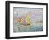 Bragozzo, Venice, 1905-Paul Signac-Framed Giclee Print