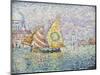 Bragozzo, Venice, 1905-Paul Signac-Mounted Giclee Print