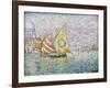 Bragozzo, Venice, 1905-Paul Signac-Framed Giclee Print