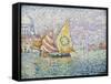 Bragozzo, Venice, 1905-Paul Signac-Framed Stretched Canvas