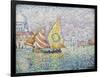 Bragozzo, Venice, 1905-Paul Signac-Framed Giclee Print