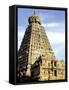 Brahadeeshwara Temple, UNESCO World Heritage Site, Thanjavur, Tamil Nadu, India, Asia-Balan Madhavan-Framed Stretched Canvas