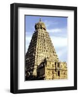 Brahadeeshwara Temple, UNESCO World Heritage Site, Thanjavur, Tamil Nadu, India, Asia-Balan Madhavan-Framed Photographic Print