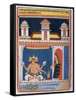 Brahma Receiving an Offering, after 18th Century-null-Framed Stretched Canvas