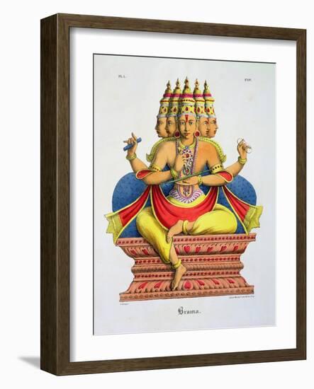 Brahma-A. Geringer-Framed Giclee Print