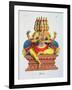 Brahma-A. Geringer-Framed Giclee Print