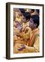 Brahmachari singing in Parmath, Rishikesh, Uttarakhand, India-Godong-Framed Photographic Print