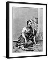 Brahmin Woman, India, 1917-null-Framed Giclee Print