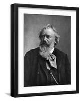 Brahms Photo-null-Framed Art Print