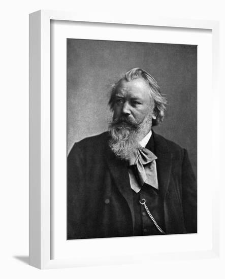 Brahms Photo-null-Framed Art Print