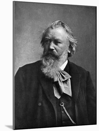 Brahms Photo-null-Mounted Art Print