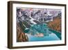 Braies in Autumn-Luigi Ruoppolo-Framed Giclee Print